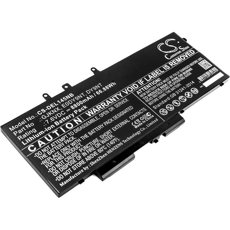 Batteri til Dell Latitude 14 5490, 14 5491, 15 5590, 15 5591, Latitude 5280, 5288, 5290, 5480, 5488, 5490, 5495, 5580, 5590, Latitude E5280, E5288, E5480, E5580, Precision 15 3520, 3520